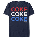Men's Coca Cola Fourth of July & Blue T-Shirt