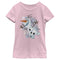 Girl's Frozen Olaf Snowflake Storm T-Shirt