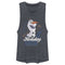 Junior's Frozen Olaf Holiday Cheer Festival Muscle Tee