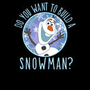 Men's Frozen Olaf Build Snowman T-Shirt