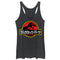 Women's Jurassic Park Japanese Kanji Logo Racerback Tank Top