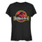 Junior's Jurassic Park Japanese Kanji Logo T-Shirt