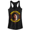 Junior's Jurassic Park Dr. Malcolm Lovely Weekend Racerback Tank Top