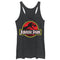 Women's Jurassic Park Bold Classic Logo Racerback Tank Top