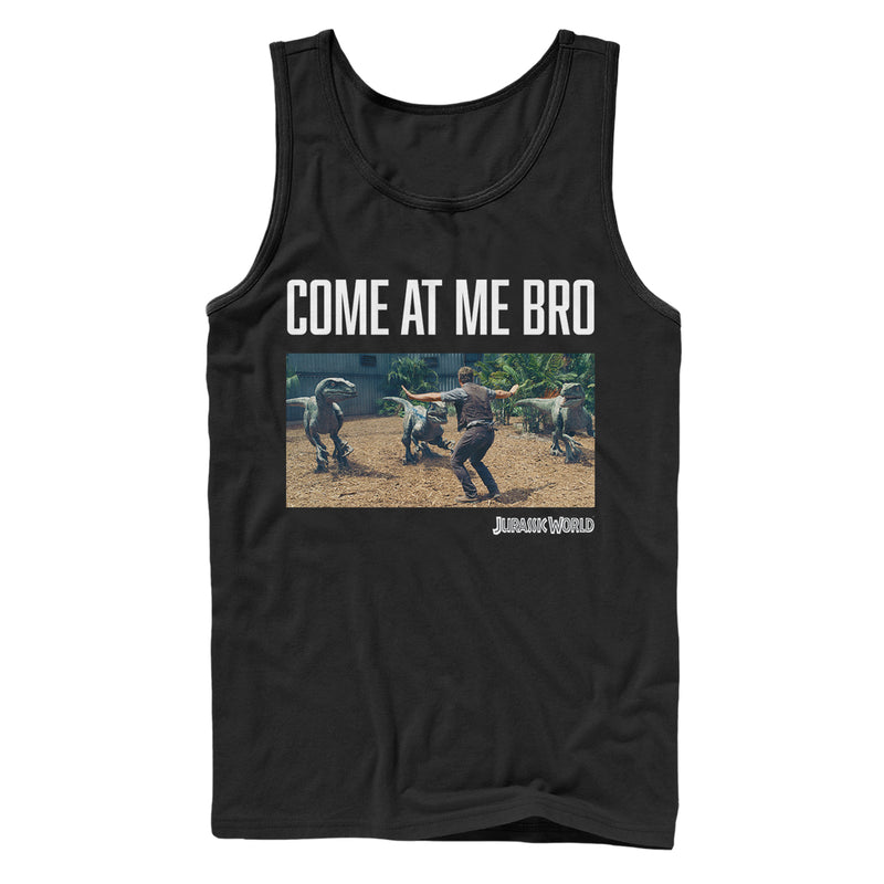 Men's Jurassic World Grady Come at Me Tank Top