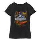 Girl's Jurassic World New World Evolution T-Shirt