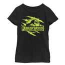 Girl's Jurassic World Logo Claw Marks T-Shirt