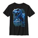 Boy's Jurassic World T. Rex Scale Statistics T-Shirt