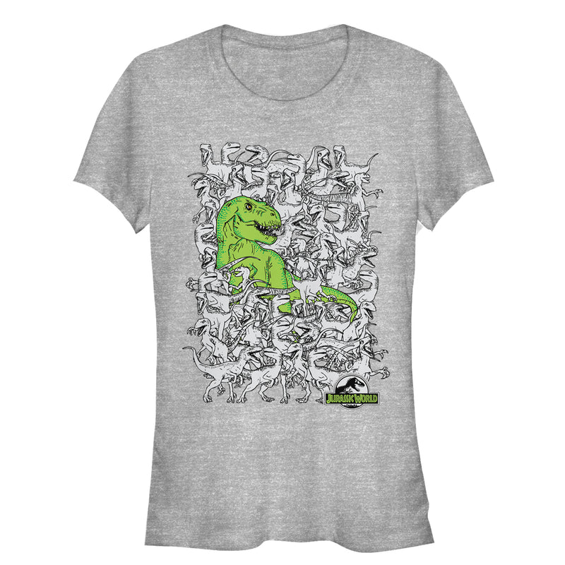 Junior's Jurassic World Hidden T. Rex T-Shirt