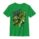 Boy's Jurassic World Raptor Beast Pattern T-Shirt