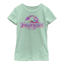Girl's Jurassic World Geometric Desert Logo T-Shirt