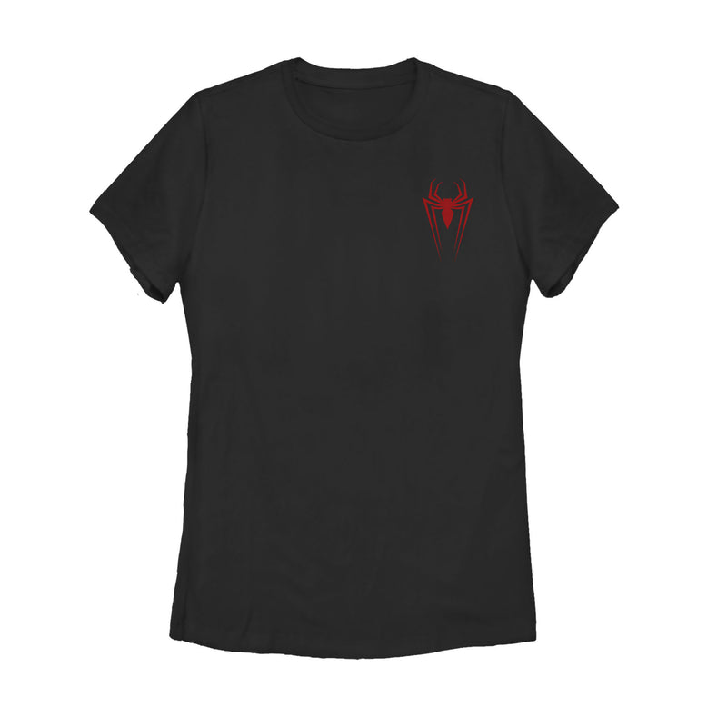 Women's Marvel Spider-Man Icon Badge T-Shirt