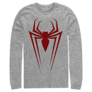Men's Marvel Spider-Man Icon Badge Long Sleeve Shirt