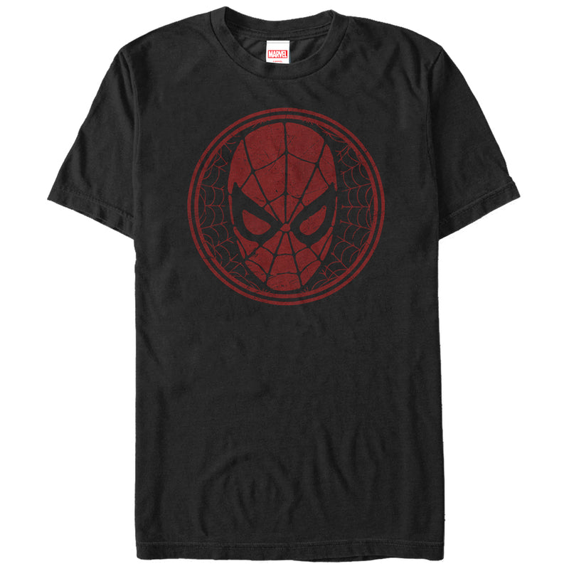 Men's Marvel Spider-Man Web Mask T-Shirt