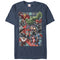 Men's Marvel Avengers Collage Square T-Shirt