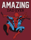 Men's Marvel Spider-Man Amazing Dad T-Shirt