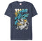 Men's Marvel Thor Sketch Splatter Print T-Shirt