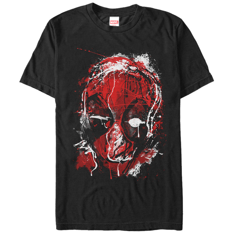 Men's Marvel Deadpool Drip Art T-Shirt