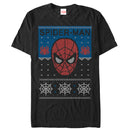 Men's Marvel Ugly Christmas Spider-Man Web T-Shirt