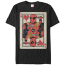 Men's Marvel Deadpool King of Hearts T-Shirt