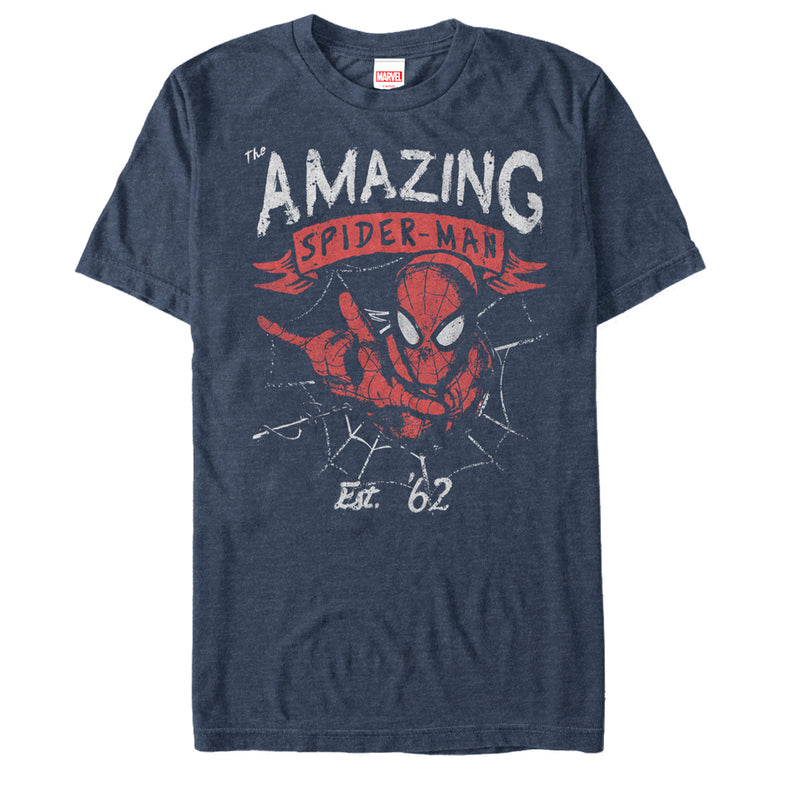 Men's Marvel Spider-Man Est 62 T-Shirt