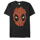 Men's Marvel Deadpool Shell Cases Face T-Shirt