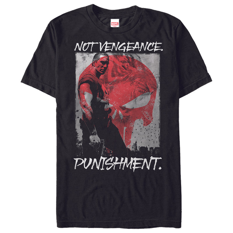 Men's Marvel The Punisher Not Vengeance T-Shirt