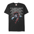 Men's Marvel Spider-Man Great Responsibility Quote T-Shirt