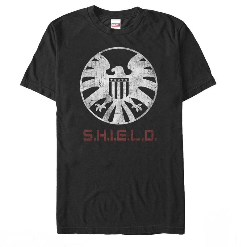 Men's Marvel Agents of SHIELD Distressed Logo T-Shirt
