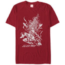 Men's Marvel Elektra Sword T-Shirt