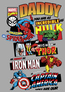 Men's Marvel Ultimate Dad Compilation T-Shirt