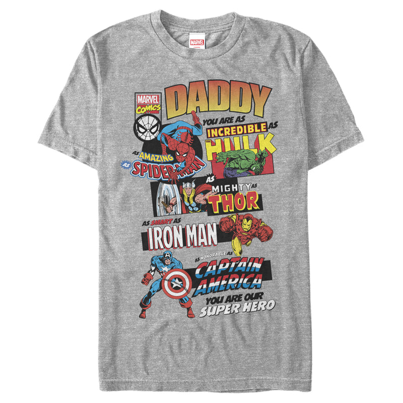 Men's Marvel Ultimate Dad Compilation T-Shirt