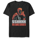Men's Marvel Deadpool No One Cares T-Shirt