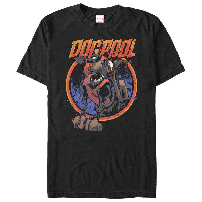 Men's Marvel Dogpool Scratch T-Shirt