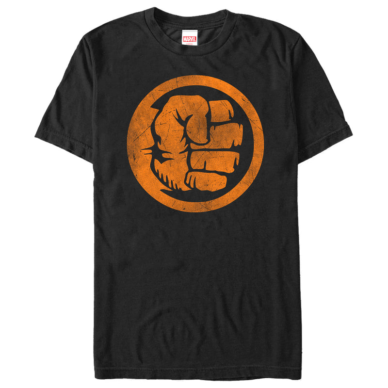 Men's Marvel Halloween Hulk's Fist Logo T-Shirt