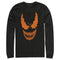 Men's Marvel Halloween Venom Scary Face Costume Long Sleeve Shirt