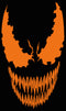 Junior's Marvel Halloween Venom Scary Face Costume Cowl Neck Sweatshirt