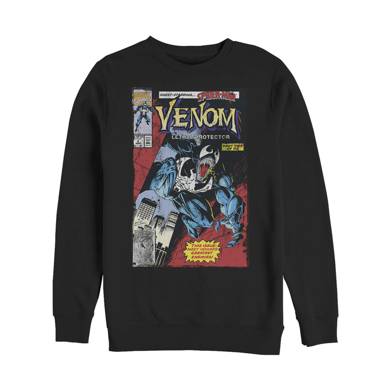 Men's Marvel Venom Lethal Protector Greatest Enemy Sweatshirt