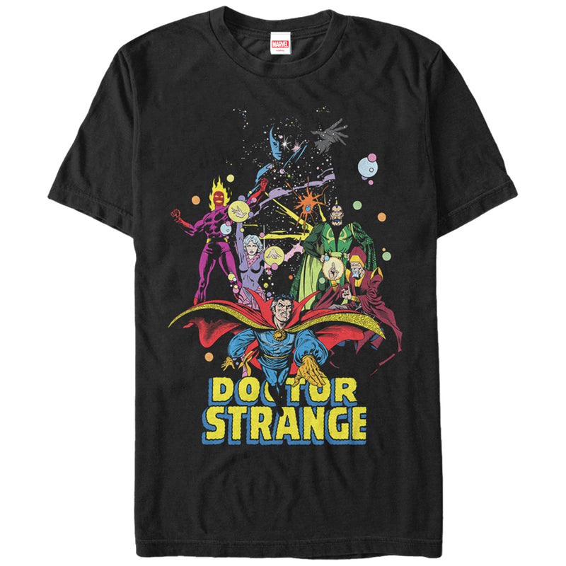 Men's Marvel Doctor Strange Classic Comic Scene T-Shirt