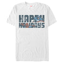 Men's Marvel Happy Holiday Heroes T-Shirt