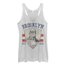 Women's Marvel Captain America Brooklyn NYC Shield Racerback Tank Top