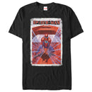 Men's Marvel Spider-Man Web Page T-Shirt