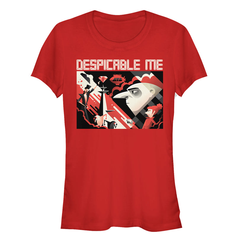 Junior's Despicable Me 3 Modern Gru Scene T-Shirt