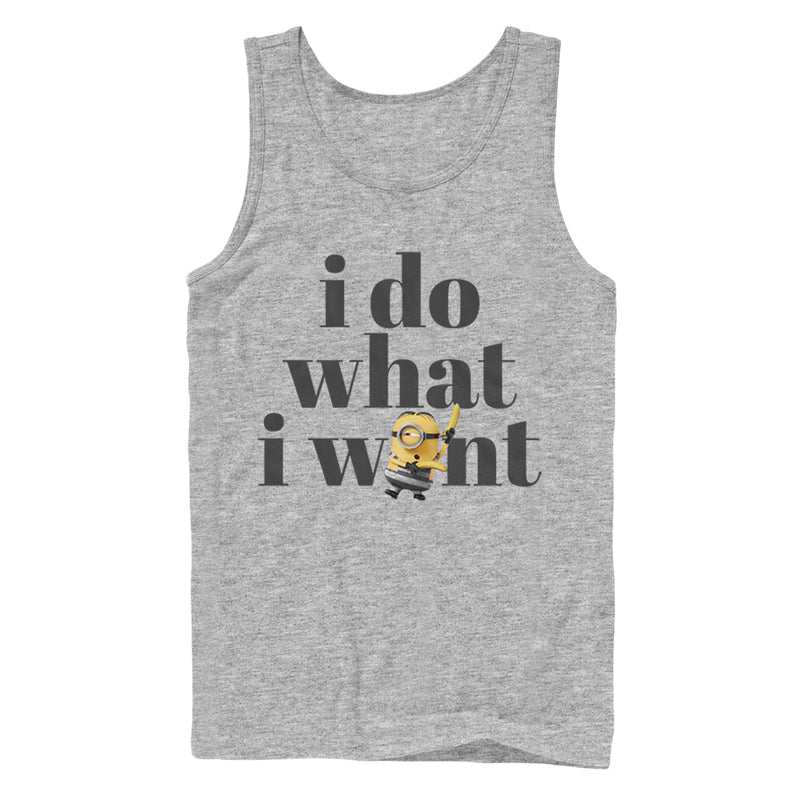 Men's Despicable Me 3 Minion Do What I Want Tank Top