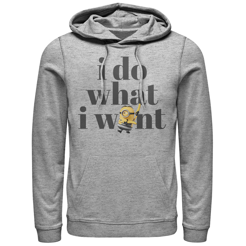 Men's Despicable Me 3 Minion Do What I Want Pull Over Hoodie