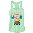 Junior's Despicable Me Minions Current Mood Racerback Tank Top