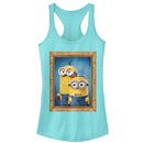 Junior's Despicable Me Minions Frame Racerback Tank Top