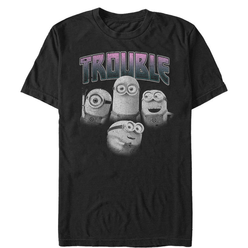 Men's Despicable Me Minion Trouble Friends T-Shirt