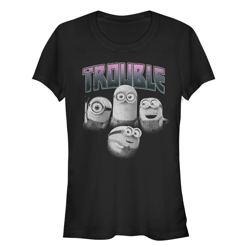 Junior's Despicable Me Minion Trouble Friends T-Shirt