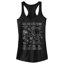 Junior's Despicable Me Gru Plans to Steal Moon Racerback Tank Top